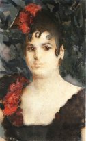 Portrait Of A T Lyubatovich In Role Of Carmen 1895