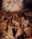 Kelahiran Dengan Adoration Of The Shepherds