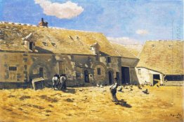 Farmyard At Chailly