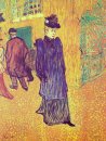 Jane Avril partant du Moulin Rouge 1893