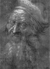 head of an old man