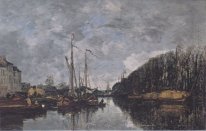 Channel At Allèe Verte In Brussels 1871