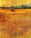 Arles Ver De Los Campos de trigo 1888