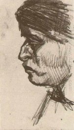 Head Of A Man 1885