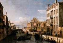 Rio Dei Mendicanti And The Scuola Di San Marco 1738