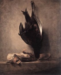 Still Life with Dead Pheasant and Hunting Bag