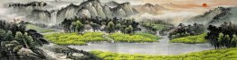 Mountains and water - Chinese Painting