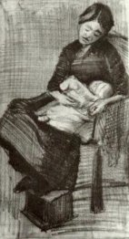 Sien Nursing Baby 1882 1