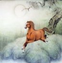 Horse - Pittura cinese