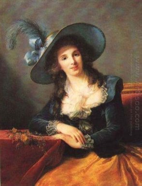 Retrato de Elisabeth Marie Antonieta d\'\' Aguesseau, condesa de