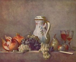 Still life with porcelain teapot