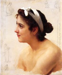 Study Of A Woman For Offering To Love