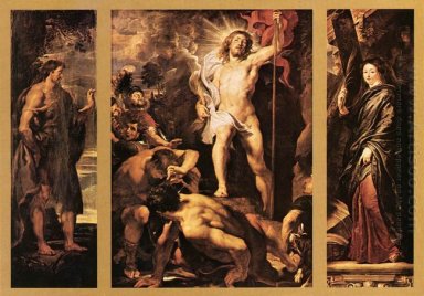 Воскресение Христово (центральная панель) с. 1611-12