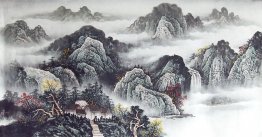 Mountains and water - Chinese Painting