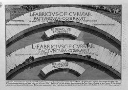 The Roman Antiquities T 4 Plate Xvii View Of The Bridge Of The F