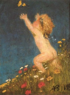 Putto e la farfalla 1896