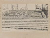 Staircase Of The Court Haram 1889