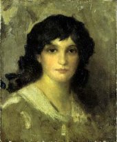 Tête d'une jeune femme