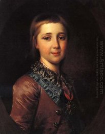 Alexander I, as a child