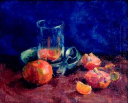 Tangerines and glass