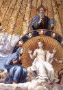 Streitgespräch des heiligen Sakraments-Detail 1510