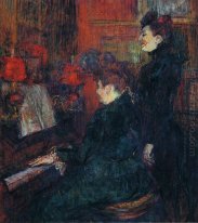 The Singing Lesson The Teacher Mlle Dihau With Mme Faveraud 1898