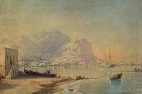 Dans le port 1842