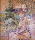 Femme dans le jardin de Monsieur Forêt 1891