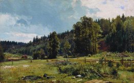 Meadow At The Forest Edge Siverskaya 1887