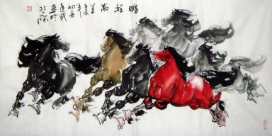 Horse - Chinees schilderij