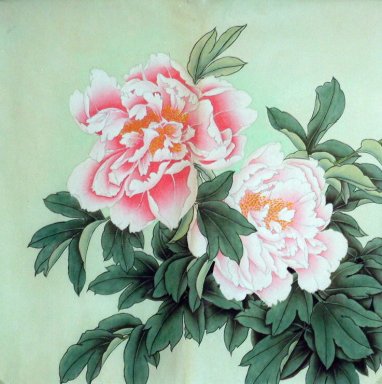 Peony - Lukisan Cina