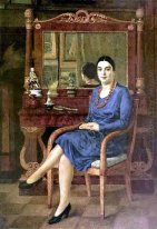 Portrait de Z.D.R. (Lady in blue)