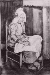 Woman Sewing 1881