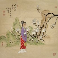 Beautiful Lady - Chinese Painting