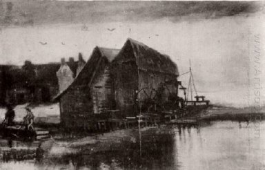 Watermolen te Gennep 1884