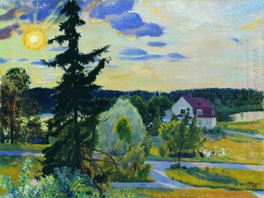 Abend-Landschaft 1917