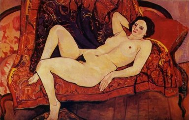 Nude On The Sofa 1920