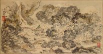 Landscape with Pavilion, Hanging Scroll