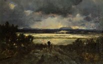 Puesta de sol en La Auvernia 1844