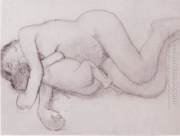 Reclining Mother and Child