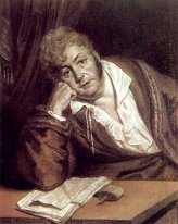 Porträt einer Davydov 1809