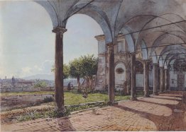 View From The Monastery Of Sant Onofrio In Rome 1835