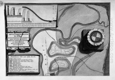 Le romaines T 1 Plate XXXVIII plaque de la topographie de la R