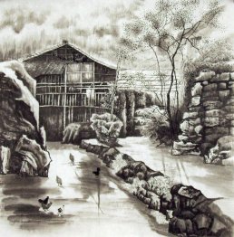 House - Chinese Painting