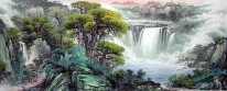 Waterfall - Chinese Painting