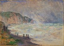 Heavy Sea At Pourville