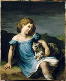 Portrait Of Louise Vernet As A Child 1819