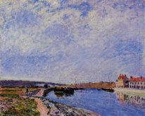 the barge port and saint mammes 1884