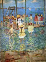 Children On A Raft 1896