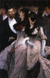 At the Masquerade (detail)